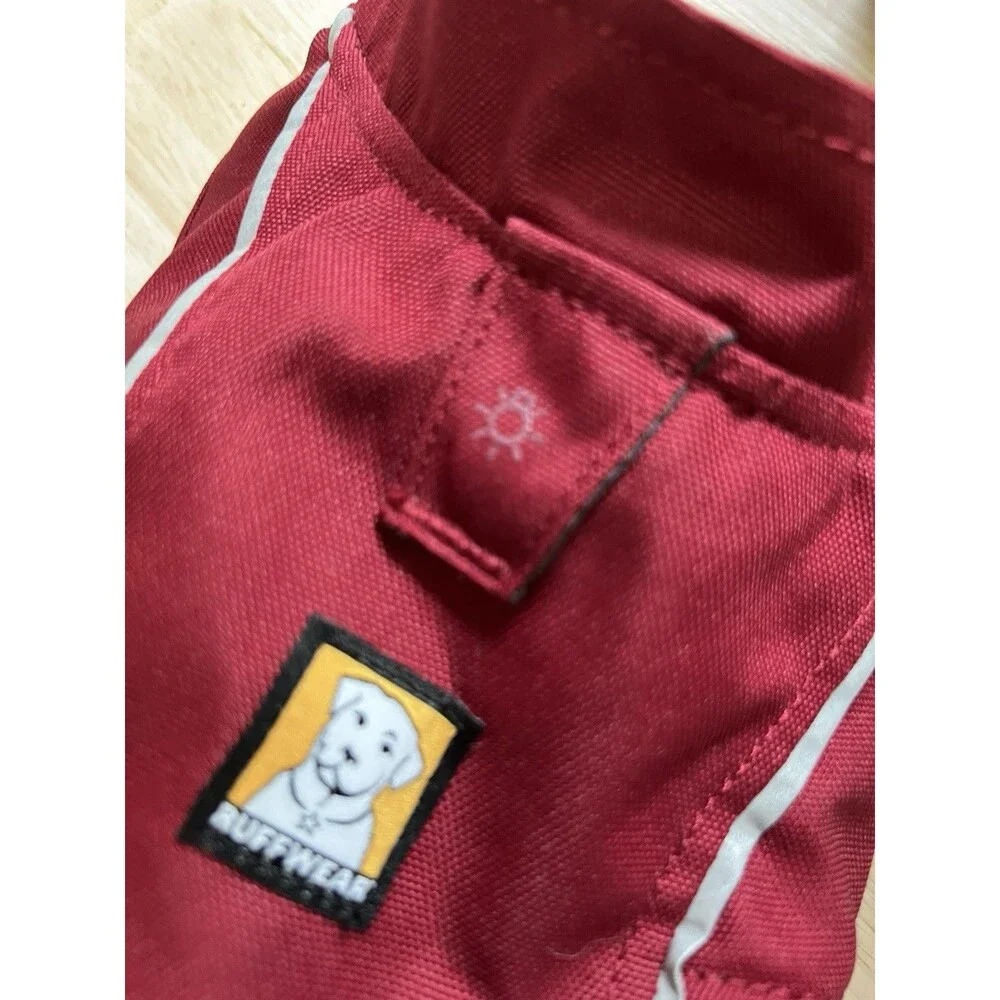 Ruffwear Overcoat Fuse Jacket Harness Combo dog coat deep red size xs